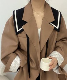 aimoha(aimoha（アイモハ）)/韓国風ニット 付け襟 韓国ファッション/ブラック