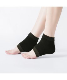 BACKYARD FAMILY(バックヤードファミリー)/かかとケア 靴下 2足セット sock11/ブラック