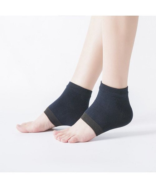セール】かかとケア 靴下 2足セット sock11(504532563) バックヤードファミリー(BACKYARD FAMILY)  MAGASEEK