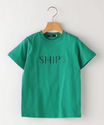 SHIPS KIDS(シップスキッズ)/SHIPS KIDS:SHIPS ロゴ TEE(100～160cm)/グリーン