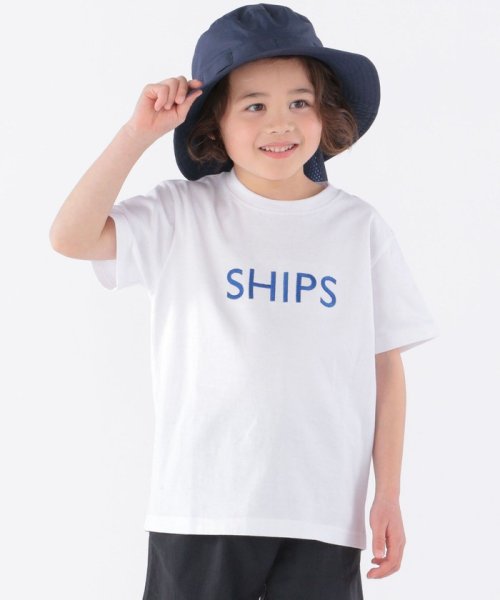 セール】SHIPS KIDS:SHIPS ロゴ TEE(100～160cm)(504533766) シップスキッズ(SHIPS KIDS)  MAGASEEK