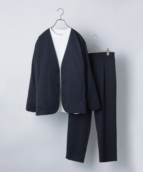 セール Ships Any ウォッシャブル ノーカラー セットアップ スーツ 22ss シップス エニィ メンズ Ships Any Mens Magaseek