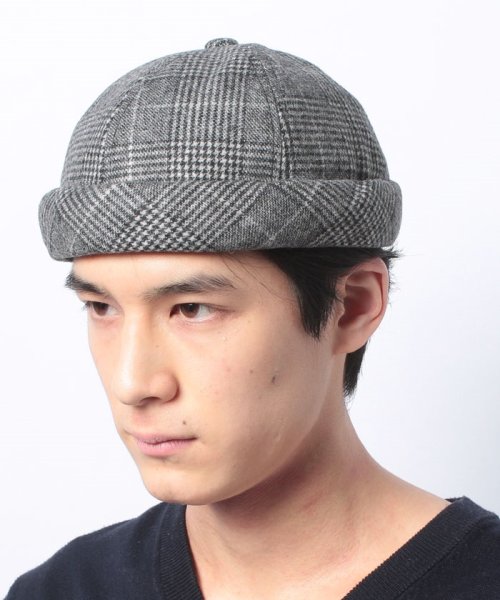 BEAMS HEART(ビームスハート)/RU.MLTN ROLL CAP/GLEN_CHECK