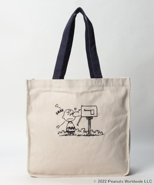 Snoopy スヌーピー 大容量 トートバッグ Ip Grd キャンバス Peanuts 7d 23 ｒｏｏｔｏｔｅ Rootote Magaseek