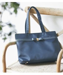 tocco closet(トッコクローゼット)/リボンテープナイロンバッグ/NAVY