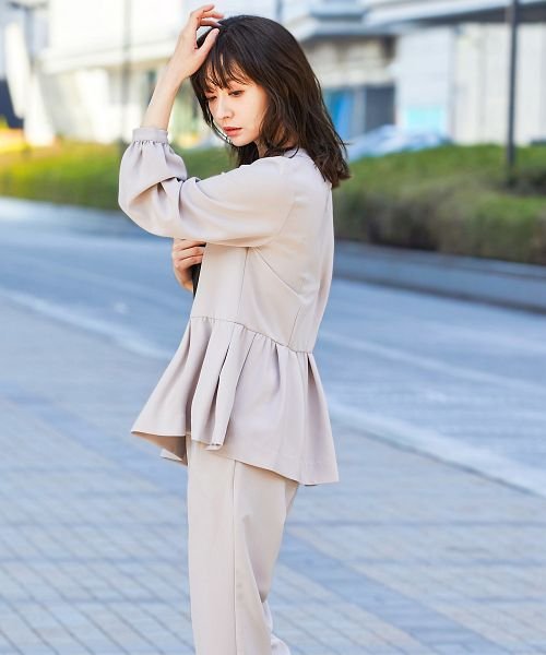 セール ニアナ Niana セレモニースーツ パンツドレス セットアップ レディース タック パンツ ドレス スーツ シンプル 入園式 卒園式 入学式 卒業式 ママ 母 服 セットアップ Magaseek
