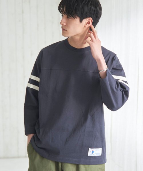 セール Usaコットンフットボール7分袖tシャツ コーエン Coen Magaseek