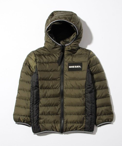 DIESEL(ディーゼル)Kids & Junior フーディーパディングジャケット  