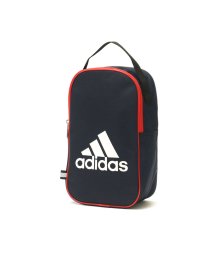 adidas(adidas)/アディダス シューズケース キッズ adidas シューズバッグ 靴入れ 上履き入れ 男の子 女の子 小学生 軽量 5L ファスナー 63293 新作/ネイビー