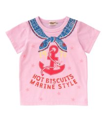 MIKI HOUSE HOT BISCUITS(ミキハウスホットビスケッツ)/Ｔシャツ/サーモンピンク