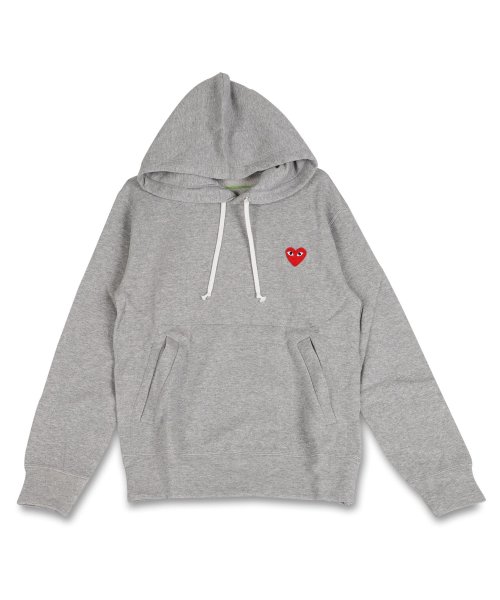 プレイ コムデギャルソン PLAY COMME des GARCONS パーカー スウェット プルオーバー メンズ RED HEART PLAY HOODED PLAY des COMME プレイ コムデギャルソン GARCONS RED HEART 並行輸入品とは 海外で正規販売 正規卸売 されている商品を買い付けて輸入し販売している海外正規品のことです サプライヤー保護のため 外装箱についているバーコードや商品タグの一部が一部切り取られている場合がございますが 正規品ですので安心してお買い求め下さい