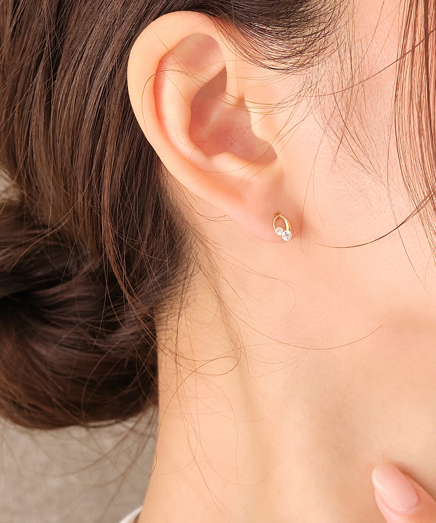 【セール】【K10】センシュアルリーフピアス(504530103