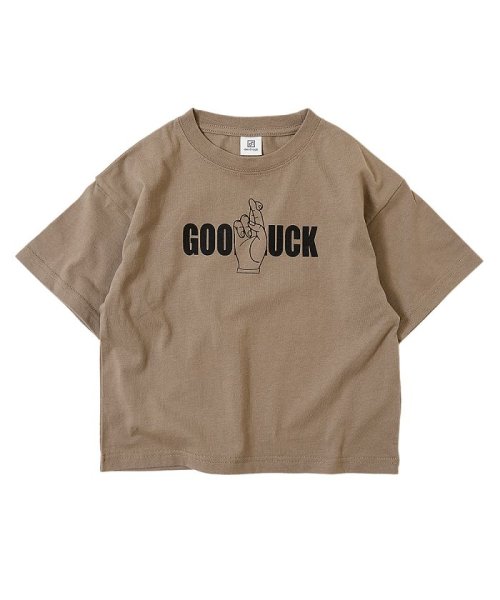 devirock(デビロック)/デビラボ BIG半袖Tシャツ/モカ