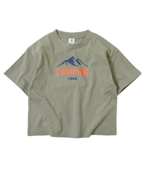 devirock(デビロック)/デビラボ BIG半袖Tシャツ/カーキ