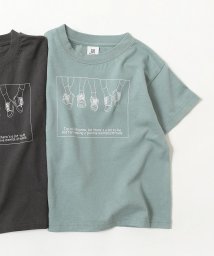 devirock(デビロック)/デビラボ BOX半袖Tシャツ/サックス系1