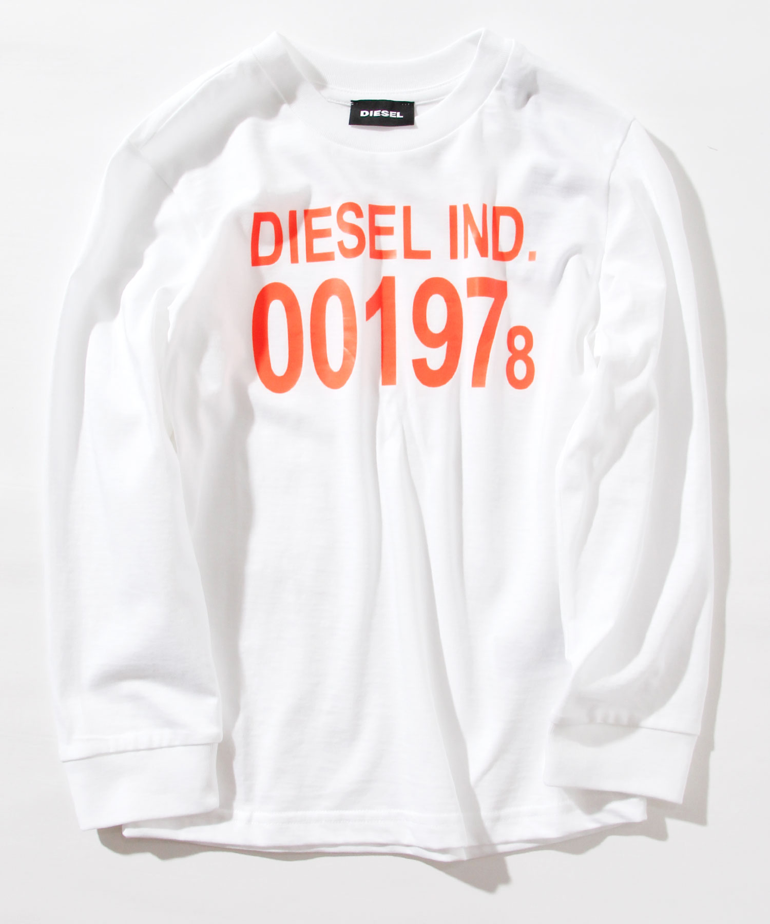 セール】DIESEL(ディーゼル)Kids & Junior プリント 長袖 Tシャツ ロン ...