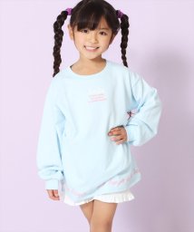 ANAP KIDS(アナップキッズ)/ミニ裏毛チュニック/サックス