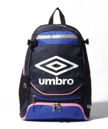 umbro(アンブロ)/ジュニア用フットボールバックパック/ネイビー×ピンク