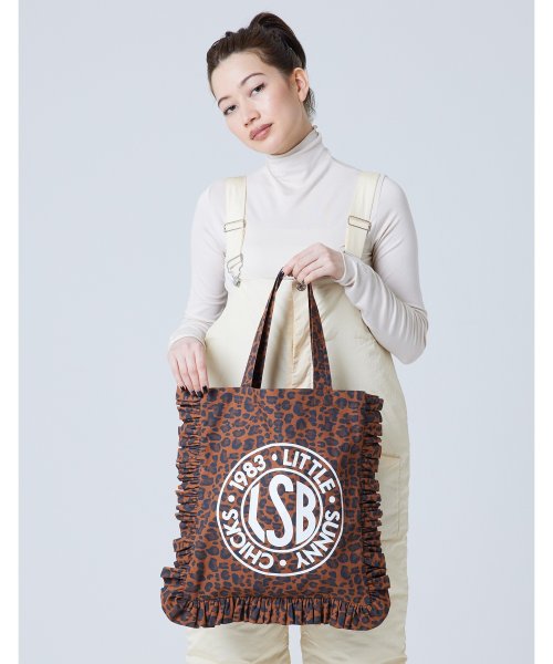 セール 8 Lsb Lg 015r Little Sunny Bite Lsb Logo Frill Tote Bag エーアールエムジー Ar Mg Magaseek