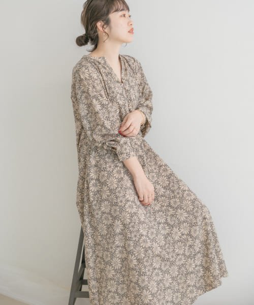 セール 花柄ラグランワンピース アイテムズ アーバンリサーチ レディース Items Urbanresearch Magaseek