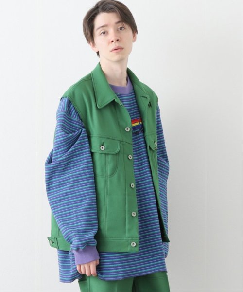 417 EDIFICE(フォーワンセブン　エディフィス)/【DAIRIKU / ダイリク】 REGULAR POLYESTER VEST/グリーン