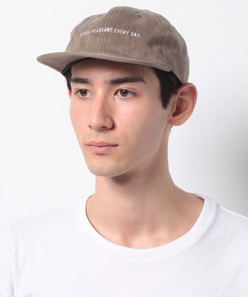 BEAMS HEART(ビームスハート)/RU.F/SUEDE CAP/GREY