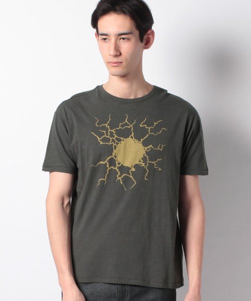 LEVI’S OUTLET(リーバイスアウトレット)/LVC NEW GRAPHIC TEE LVC SHATTERED GLASS BLACK GREEN/グリーン