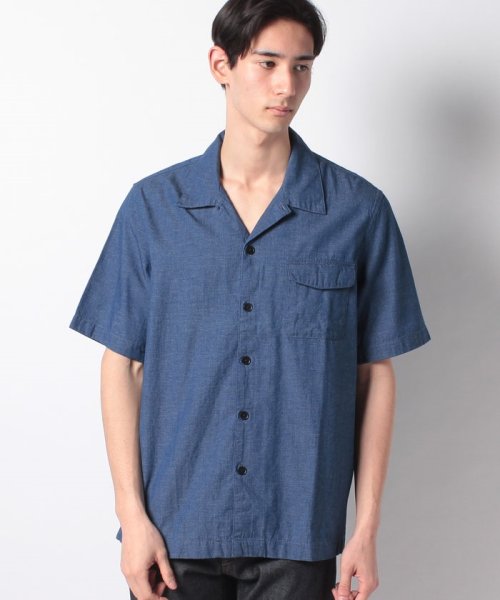 LEVI’S OUTLET(リーバイスアウトレット)/LMC SS WOVEN LMC KYUSHU MOJ/ダークインディゴブルー