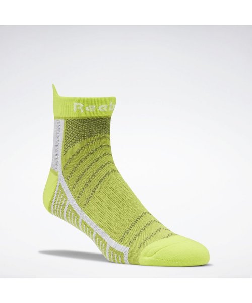 Reebok(Reebok)/フロート ラン ユー アンクル ソックス / Float Run U Ankle Socks/イエロー