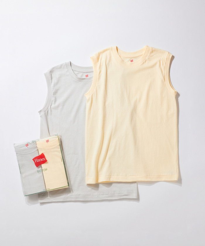 定番・人気〉【Hanes for BIOTOP】Sleeveless T－shirts(504542696 ...
