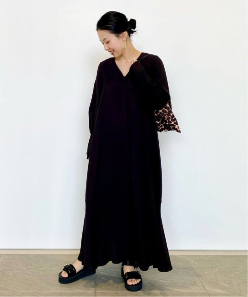 ストライプ ムジ Vネックフレアワンピース ジャーナルスタンダード レサージュ Journal Standard L Essage Magaseek