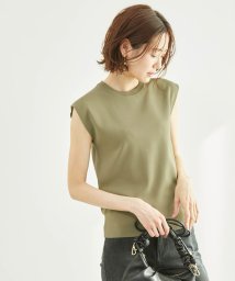 ROPE' PICNIC(ロペピクニック)/Beauty knit/ゼロスリーブニットプルオーバー/WEB限定カラーあり/カーキ（36）