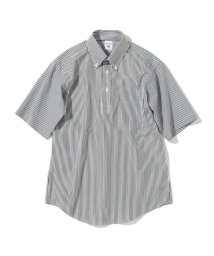 SHIPS MEN/Southwick: ストライプ プルオーバー ボタンダウンシャツ S/S/504543463