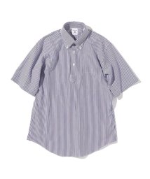 SHIPS MEN/Southwick: ストライプ プルオーバー ボタンダウンシャツ S/S/504543463