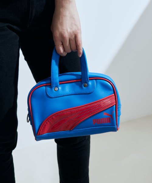 VIS(ビス)/【WEB限定】【PUMA】RETRO MINI GRIP BAG/ネイビー（40）