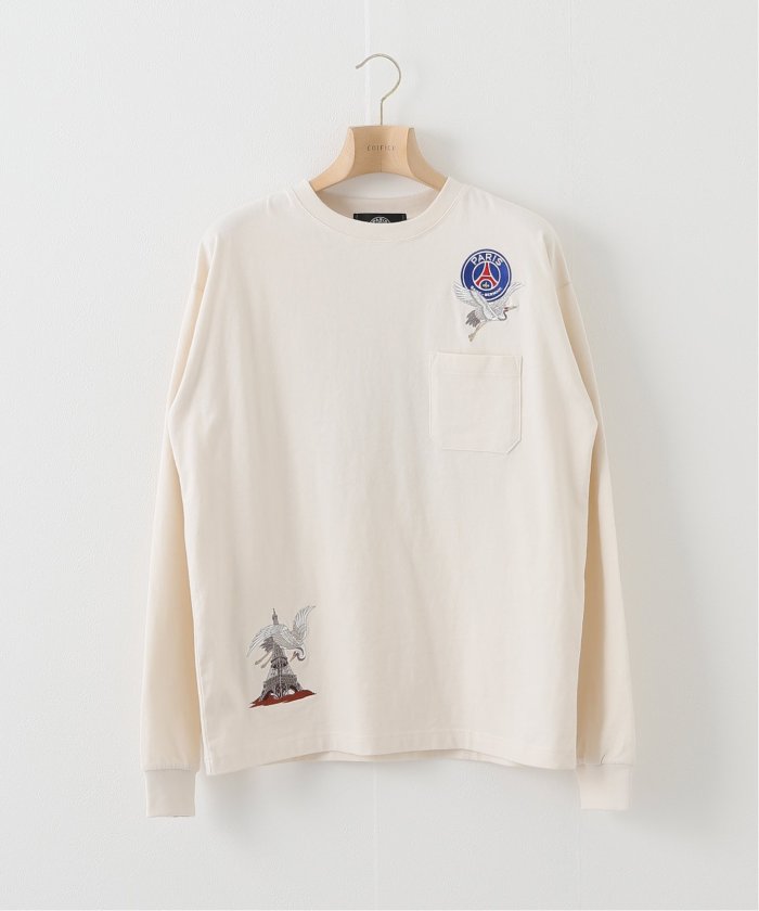 Paris Saint－Germain】鶴刺繍 ロングスリーブTシャツ(504544123