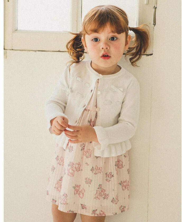 高い品質 Bebe 80 90cm ベビー Girlベビー3点セットワンピースtシャツヘア