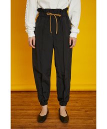 HeRIN.CYE(ヘリンドットサイ)/Georgette easy pants/BLK