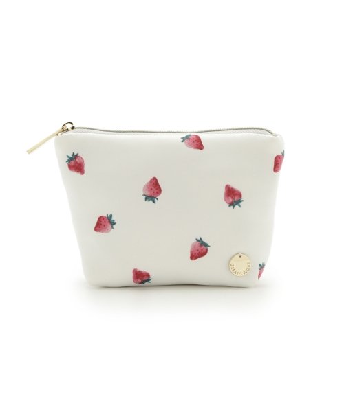 ストロベリーモチーフティッシュポーチ Gelato Pique Gelato Pique Magaseek