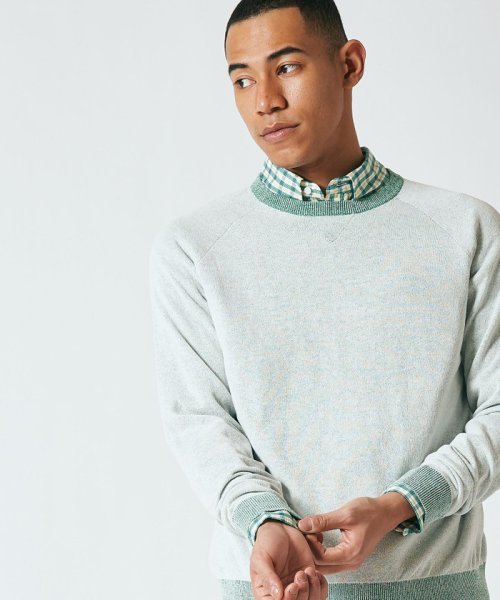 ラグランスリーブニット J プレス メンズ J Press Mens Magaseek
