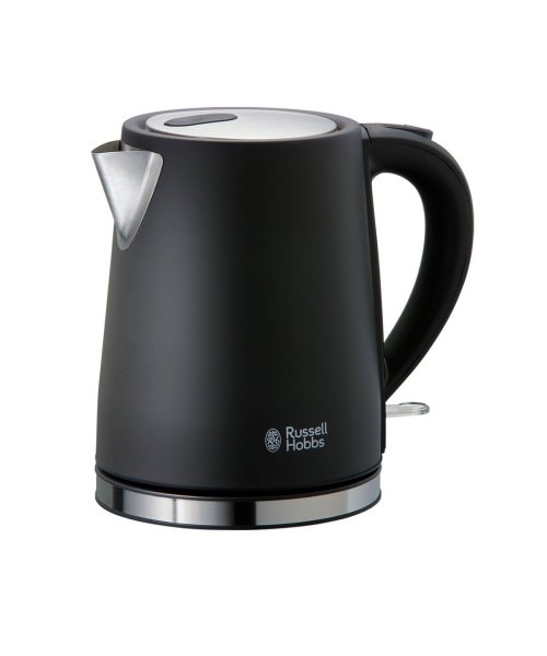 Russell Hobbs(ラッセルホブス)/【日本正規品】ラッセルホブス ケトル Russell Hobbs ベーシックケトル 電気ケトル 1.0L 空焚き防止 7013JP 7013JP－BK/ブラック