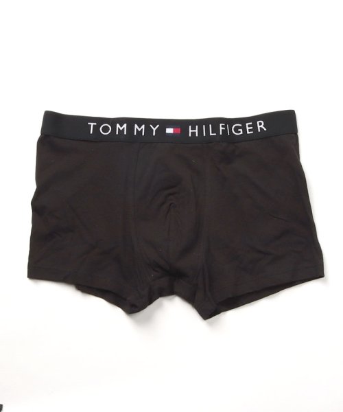 TOMMY HILFIGER(トミーヒルフィガー)/ロゴバンドトランクス/ブラック