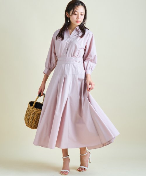 Story4月号掲載 パール釦シャツワンピース ジャスグリッティー Jusglitty Magaseek