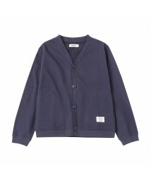 MAC HOUSE(kid's)(マックハウス（キッズ）)/［フルフルカラフルシリーズ］NAVY ネイビー ミニ裏毛カーディガン 22254802/ネイビー