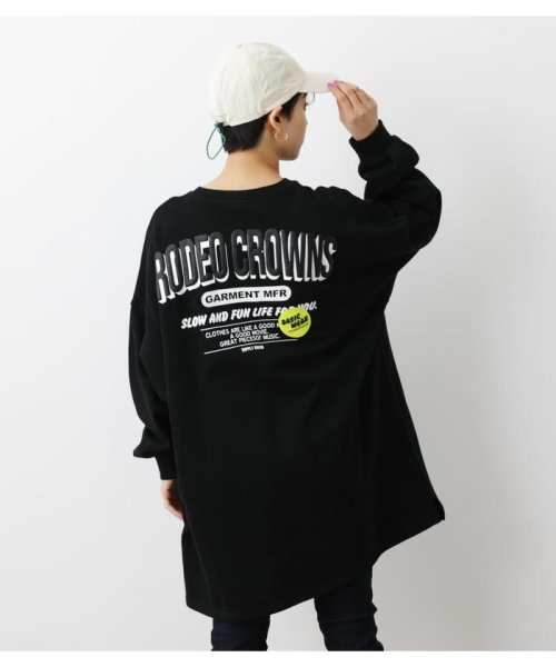 セール Bump Logo スウェットワンピース ロデオクラウンズワイドボウル Rodeo Crowns Wide Bowl Magaseek