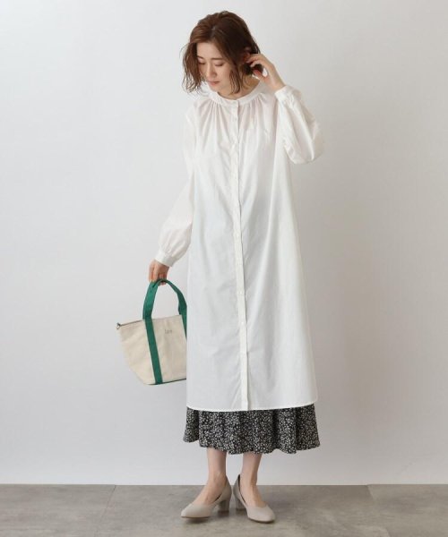 セール 綿ポプリンシャツワンピース グローブ Grove Magaseek