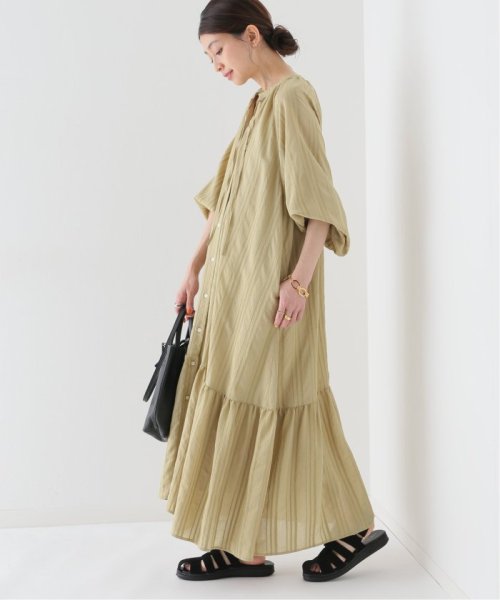 モールストライプティアードギャザーワンピース ジャーナルスタンダード レリューム Journal Standard Relume Magaseek