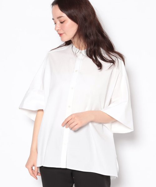 MICA&DEAL(マイカアンドディール)/tent shirt/WHITE