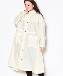 MICA&DEAL(マイカアンドディール)/A－line flare light coat/OFF WHITE