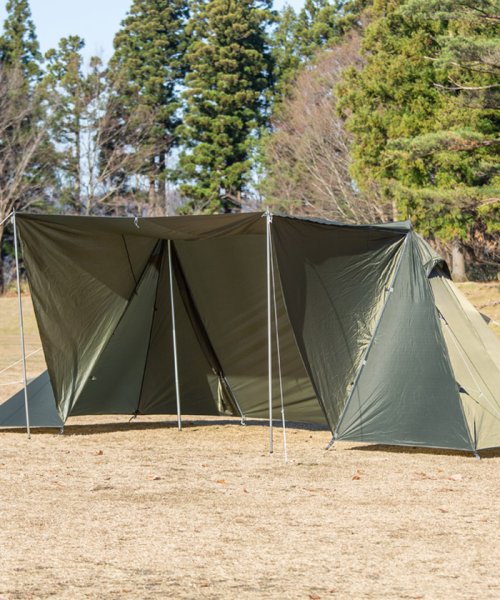 Bundok 2ポールテント サイドウォール付き バンドック Bundok Magaseek